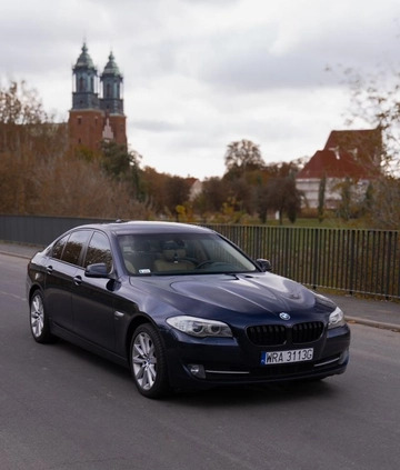 BMW Seria 5 cena 53900 przebieg: 344000, rok produkcji 2011 z Poznań małe 191